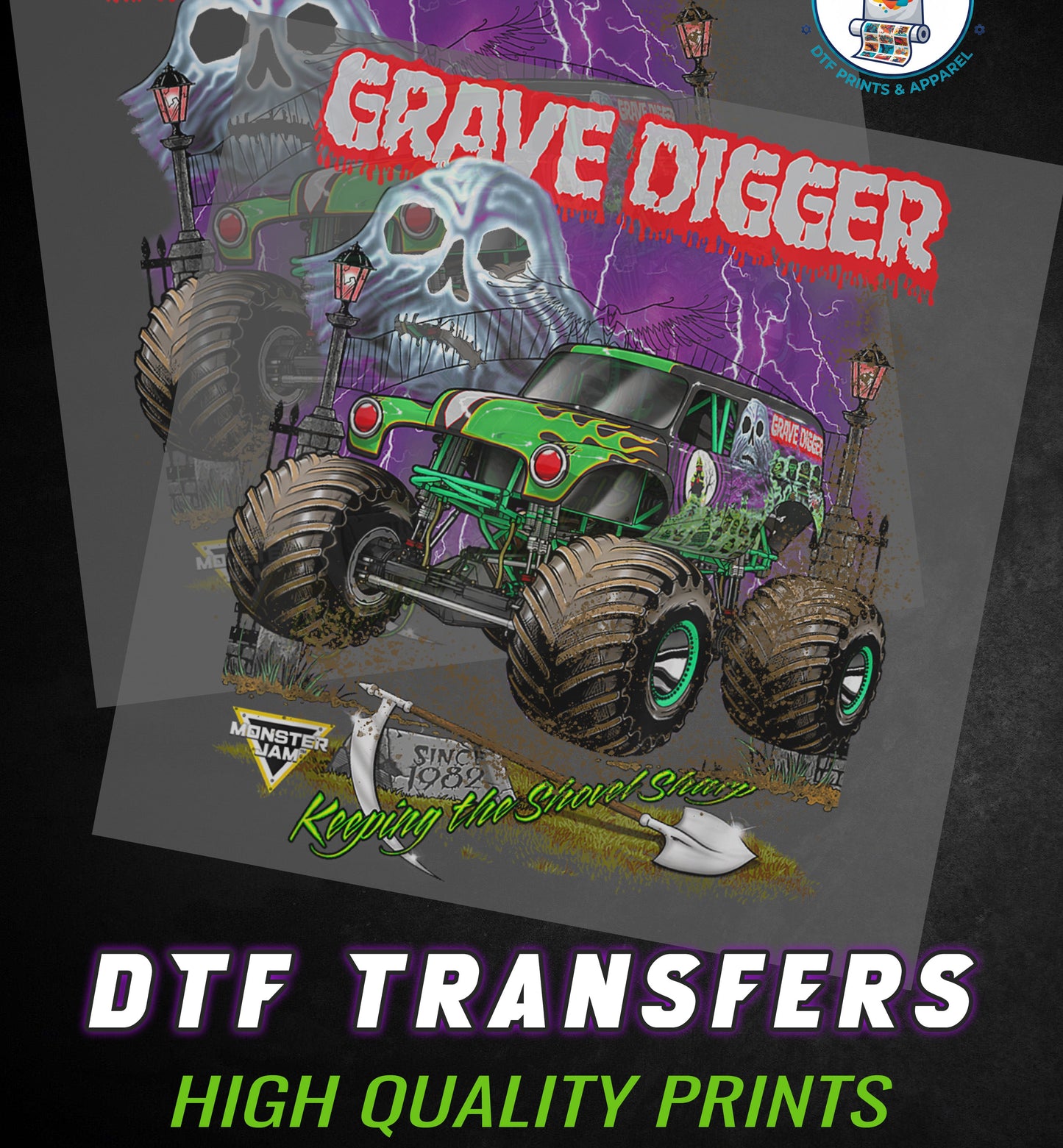 DTF Transer By Size (Single)